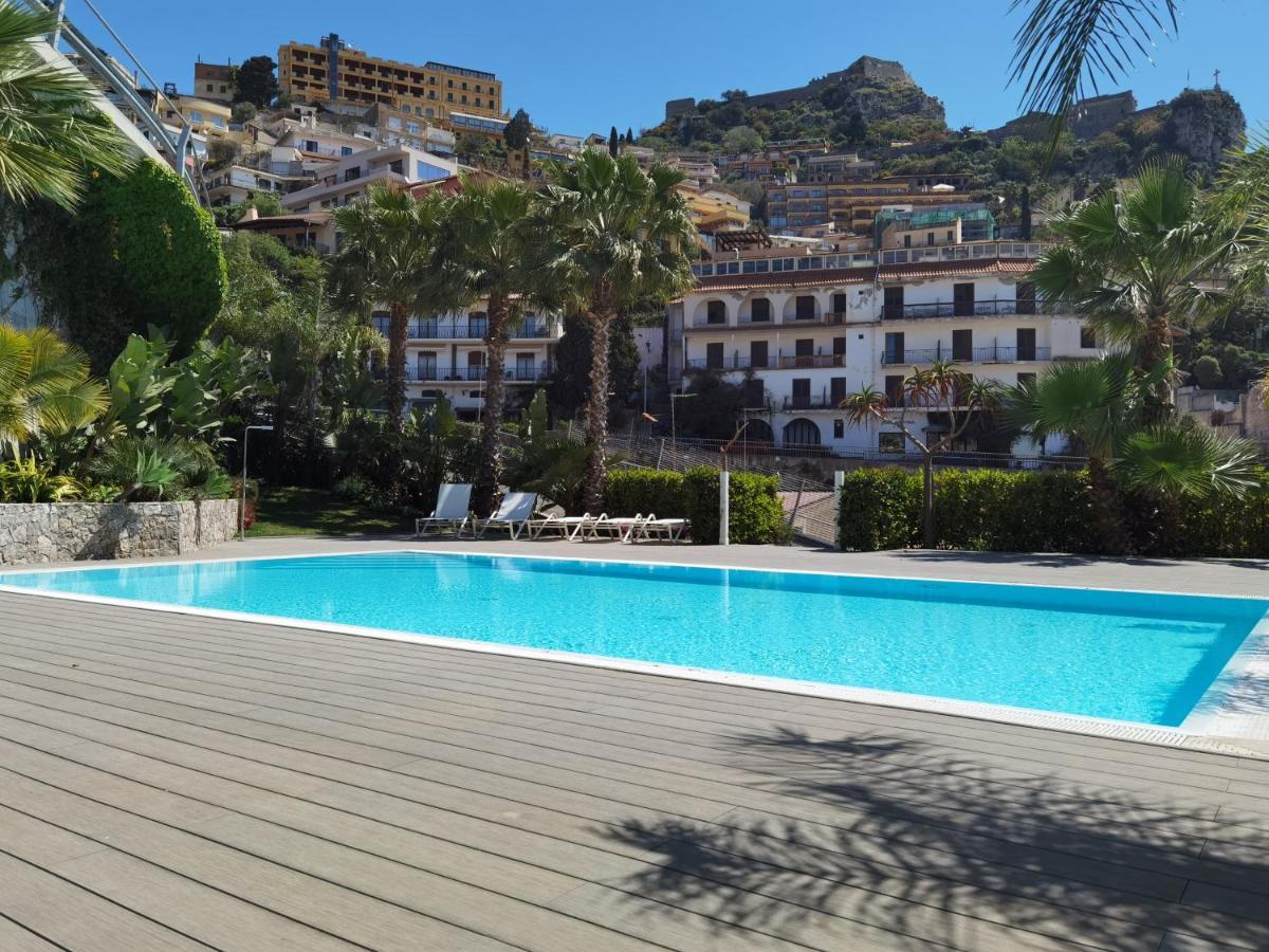 Taormina Lukos House In Center With Pool By Taormina Holidays Exteriér fotografie